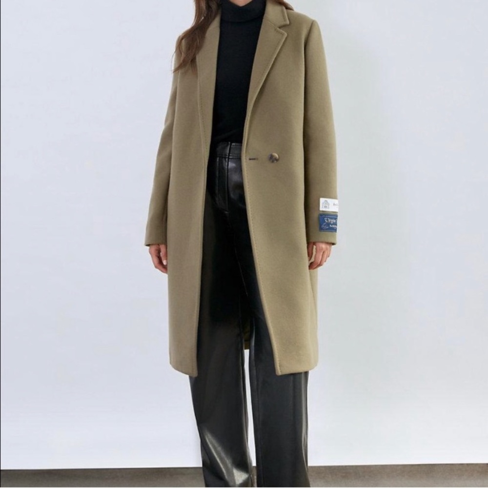 Aritzia Babaton The Stedman Coat - Wool Melton